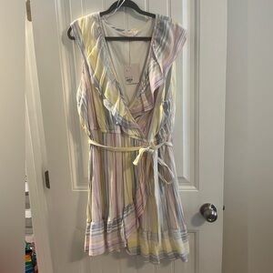LC Lauren Conrad Striped Dress XXL